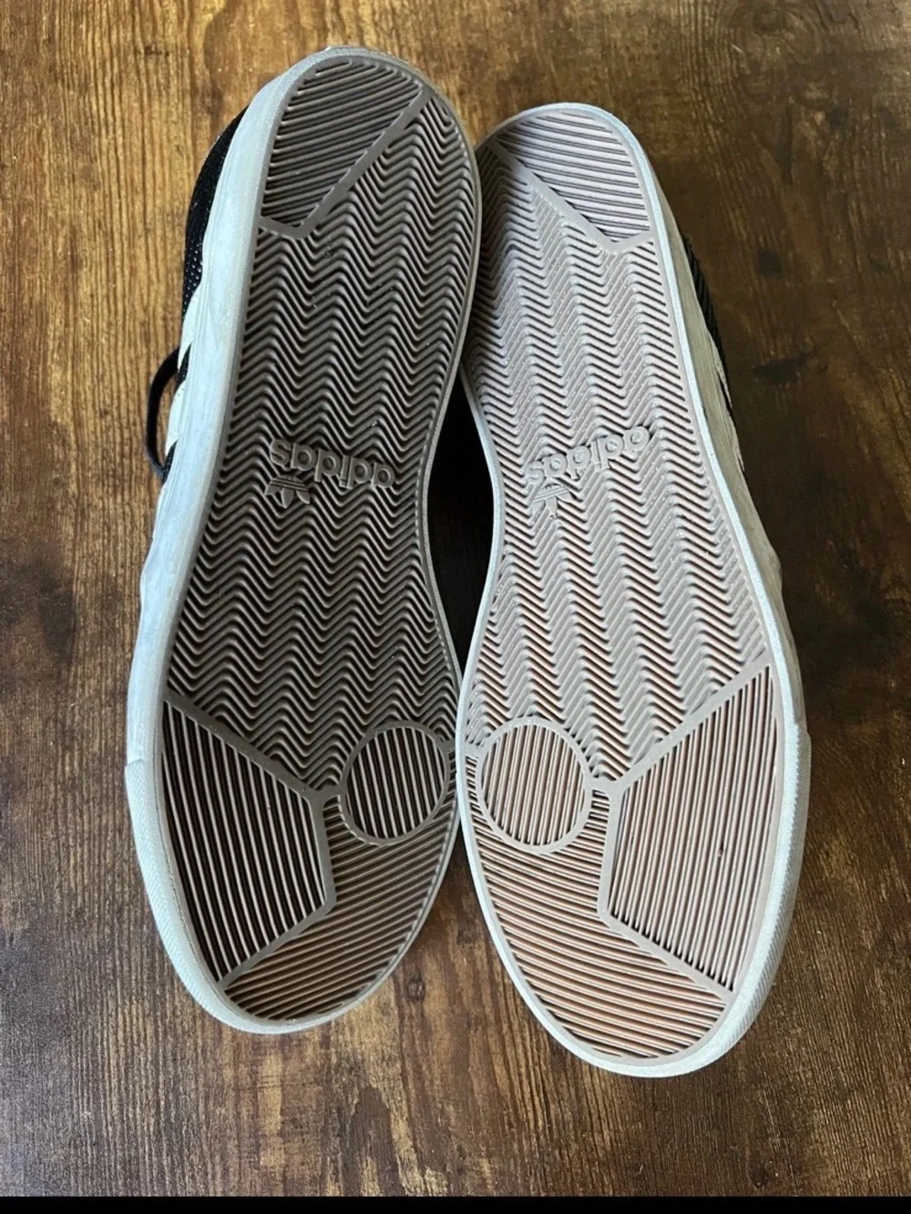 adidas Seeley Black with White Stripes Skate Sneakers